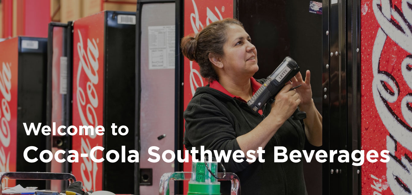 Welcome Coca-Cola Southwest Beverages About Us